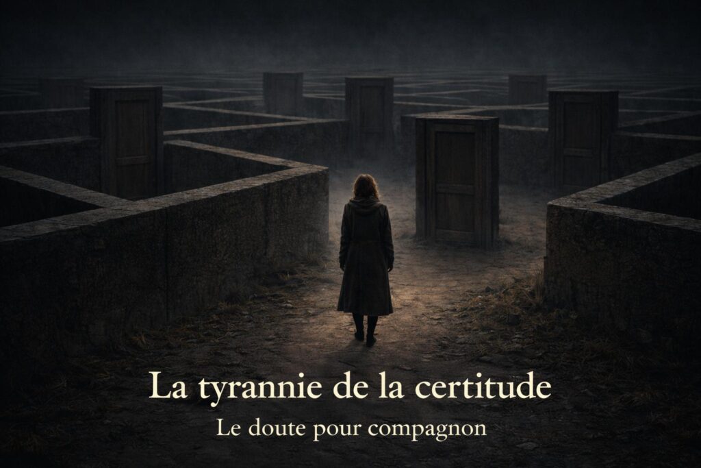 Labyrinthe métaphore du doute